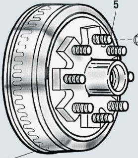 Hub And Drum Assembly, Fits 12" X 3.38" Brakes, 8K Axles